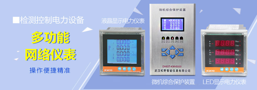 多功能電力儀表,網絡電力儀表