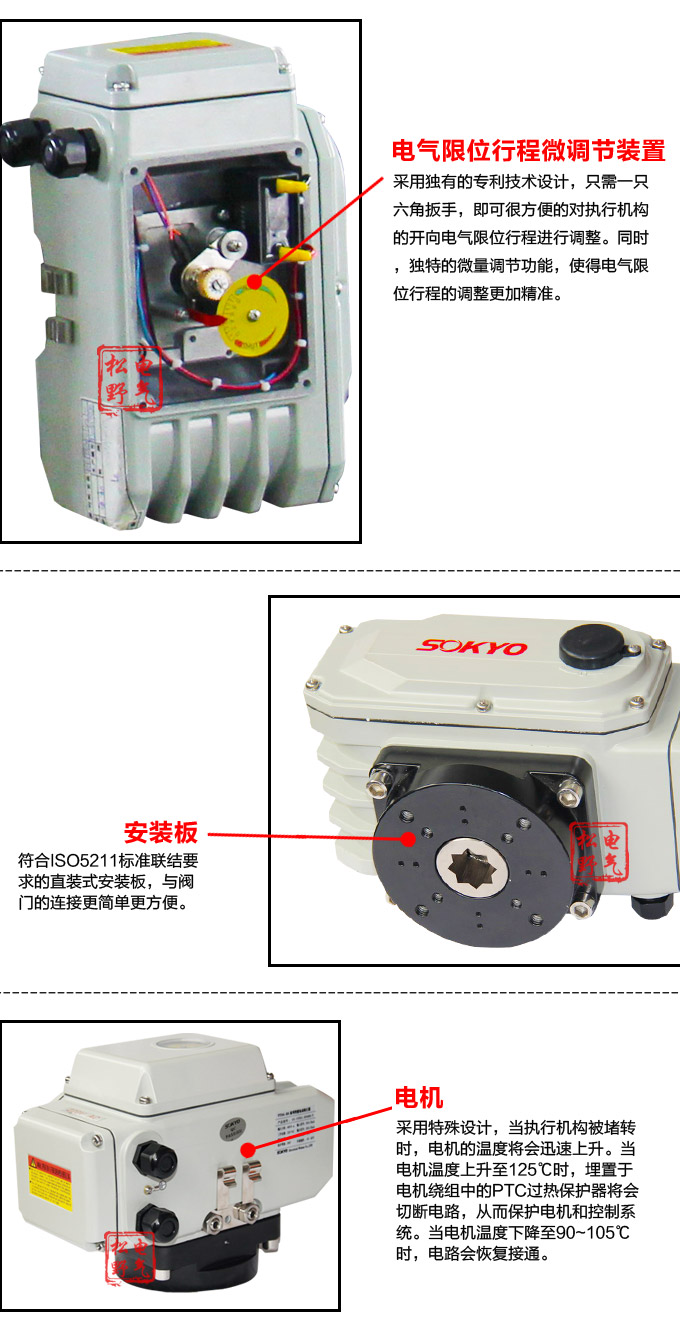 電動執(zhí)行機構(gòu),YTDG-RKB200電動執(zhí)行器,電動頭細節(jié)圖2