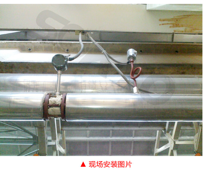 智能渦輪流量計,YTFL數顯渦輪流量計現場安裝2