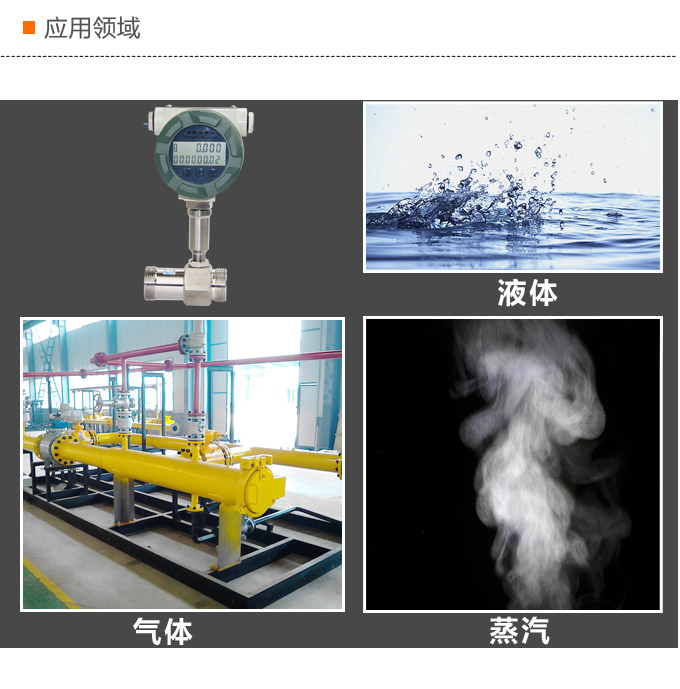 智能渦輪流量計,YTFL數顯渦輪流量計應用領域