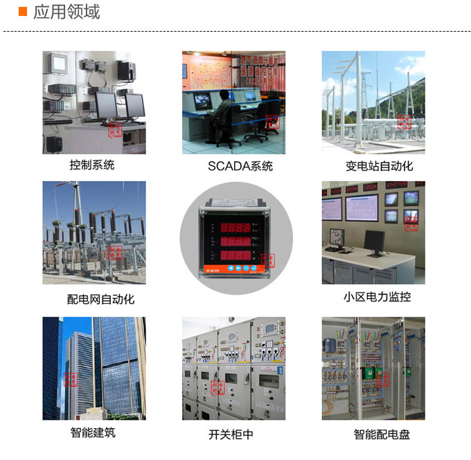 多功能電力監控儀,DW123-3000三相電流電壓組合儀表應用領域