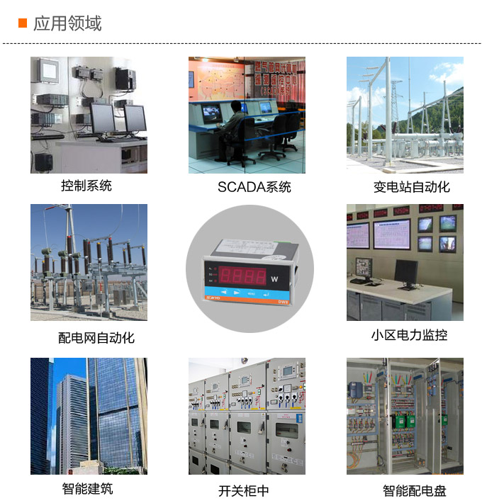 數(shù)字功率因數(shù)表，DW16三相功率因數(shù)表表應用領域