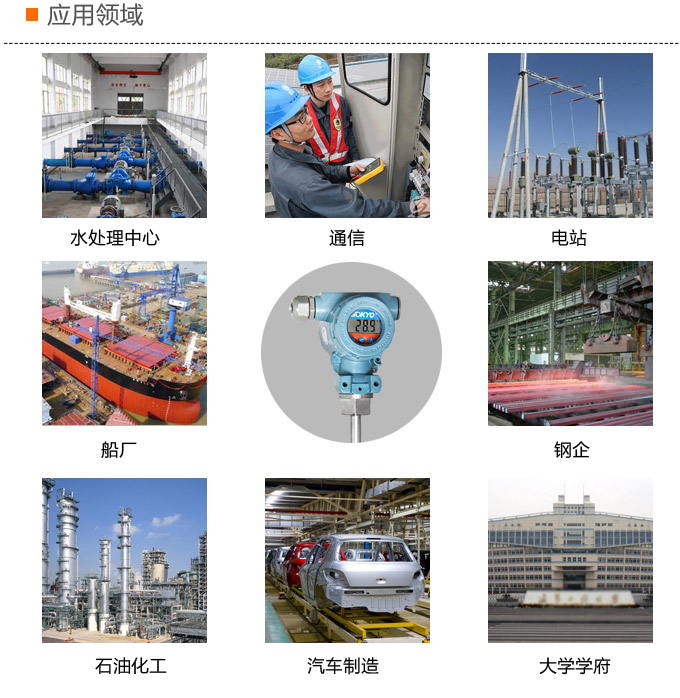 RS485溫度變送器,DFW數顯溫度變送器,溫度變送器應用領域