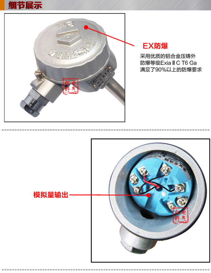 智能溫度變送器,DFW一體化溫度變送器細節(jié)圖1