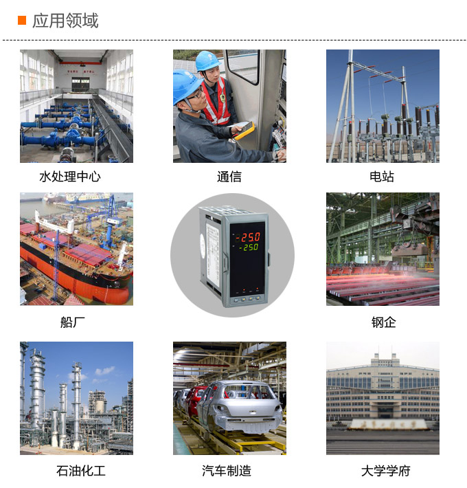 數顯控制儀 DT406智能雙回路數顯表，雙回路數顯控制儀應用領域