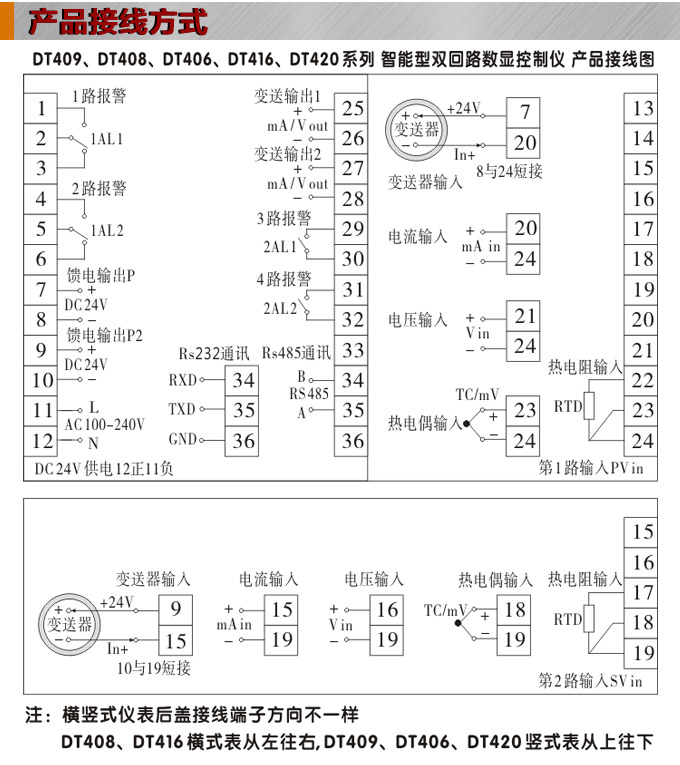 數(shù)顯控制儀,DT406智能雙回路數(shù)顯表,雙回路數(shù)顯控制儀產(chǎn)品接線方式 數(shù)顯控制儀,DT406智能雙回路數(shù)顯表,雙回路數(shù)顯控制儀產(chǎn)品接線方式