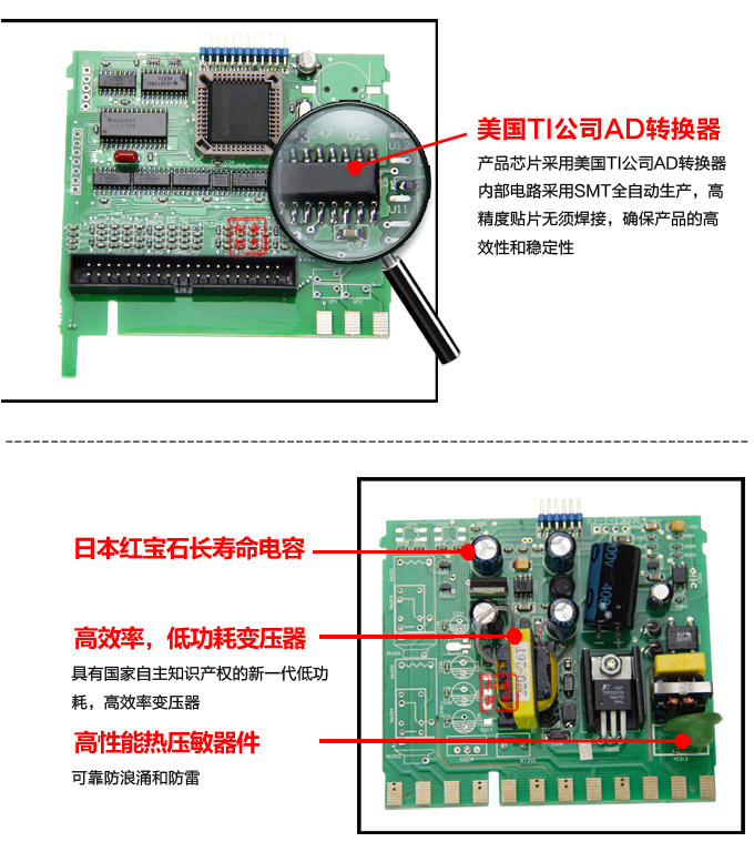 數顯控制儀，DT509智能四回路數顯表，多回路巡檢控制儀細節展示3