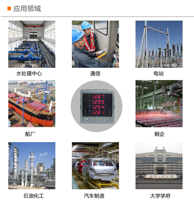 數顯控制儀，DT509智能四回路數顯表，多回路巡檢控制儀應用領域