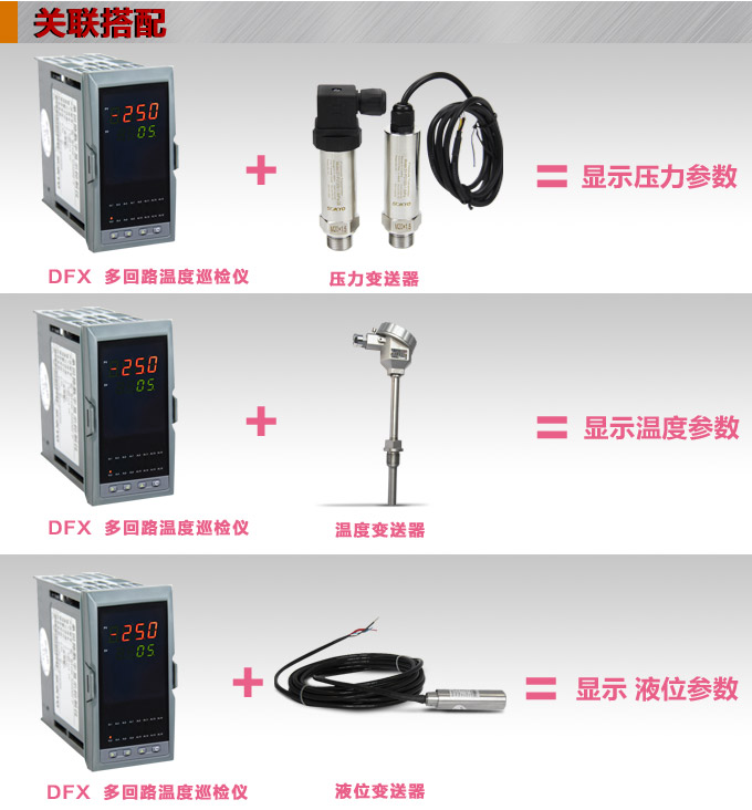 溫度巡檢儀,DFX20多回路溫度巡檢儀,多回路巡檢控制儀關聯搭配 溫度巡檢儀,DFX20多回路溫度巡檢儀,多回路巡檢控制儀關聯搭配