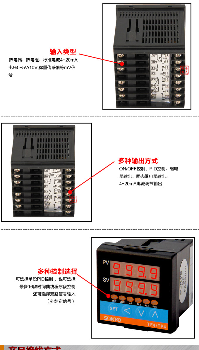 數字調節儀,TP6數字程序調節儀,智能PID調節器細節展示1