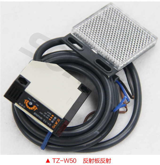 光電開(kāi)關(guān),TZ-W50繼電器輸出型光電開(kāi)關(guān),光電傳感器 反射板反射產(chǎn)品